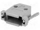 Kryt  pre konektory D-Sub  D-Sub 15pin,D-Sub HD 26pin  priamy