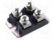 Modul  diódový  dvojitá nezávislá  600V  If  30Ax2  SOT227B  FRED