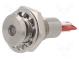 Prepínač  odolný vandalom  0,03A/1,85VDC  IP67  Podsv  LED,bodové