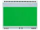 Podsvietenie  EADOGM128  LED  55x46x3,6mm  zelené