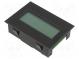 Displej  LCD  alfanumerický  8x1  77x54mm  LED  Znak  11,48mm
