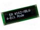 Displej  OLED  alfanumerický  16x2  Rozm  122x44mm  biela  PIN  16