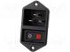 Konektor  napájacie AC  zásuvka  vidlica  16A  250VAC  IEC 60320