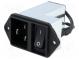 Konektor  napájacie AC  zásuvka  vidlica  20A  250VAC  IEC 60320