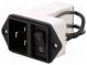 Konektor  napájacie AC  zásuvka  vidlica  16A  250VAC  IEC 60320