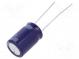 Kondenzátor  elektrolytický  THT  1000uF  16VDC  Ø10x16mm  ±20%