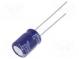 Kondenzátor  elektrolytický  THT  470uF  16VDC  Ø8x11,5mm  ±20%