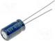 Kondenzátor  elektrolytický  47uF  63VDC  Ø6,3x11,2mm