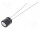 Kondenzátor  elektrolytický  THT  10uF  25VDC  Ø5x5mm  Raster  2mm