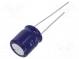 Kondenzátor  elektrolytický  bipolárny  THT  47uF  50VDC  ±20%