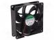 Ventilátor  DC  axiálny  12VDC  92x92x25mm  66,76m3/h  28dBA  klzné