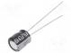 Kondenzátor  elektrolytický  THT  47uF  16VDC  Ø6,3x7mm  ±20%  GA