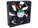 Ventilátor  DC  axiálny  12VDC  120x120x25mm  127,5m3/h  34dBA