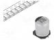 Kondenzátor  elektrolytický  low ESR  SMD  220uF  25VDC  Ø8x10,2mm