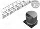 Kondenzátor  elektrolytický  low ESR  SMD  100uF  100VDC  ±20%