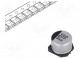 Kondenzátor  elektrolytický  low ESR  SMD  100uF  25VDC  Ø8x6,2mm