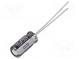 Kondenzátor  elektrolytický  THT  10uF  50VDC  Ø5x11mm  Raster  2mm