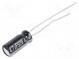 Kondenzátor  elektrolytický  THT  4,7uF  50VDC  Ø5x11mm  ±20%