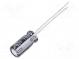 Kondenzátor  elektrolytický  THT  10uF  63VDC  Ø5x11mm  Raster  5mm