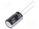 Kondenzátor  elektrolytický  THT  33uF  200VDC  Ø12,5x20mm  ±20%