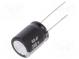 Kondenzátor  elektrolytický  THT  68uF  200VDC  Ø16x20mm  ±20%