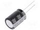 Kondenzátor  elektrolytický  THT  100uF  250VDC  Ø18x25mm  ±20%