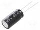 Kondenzátor  elektrolytický  THT  100uF  160VDC  Ø12,5x25mm  ±20%
