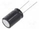 Kondenzátor  elektrolytický  THT  100uF  200VDC  Ø16x25mm  ±20%