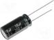 Kondenzátor  elektrolytický  THT  10uF  350VDC  Ø10x20mm  ±20%