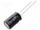 Kondenzátor  elektrolytický  THT  10uF  450VDC  Ø12,5x20mm  ±20%