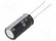 Kondenzátor  elektrolytický  THT  10uF  400VDC  Ø10x20mm  ±20%