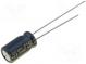 Kondenzátor  elektrolytický  low ESR  THT  100uF  25VDC  ±20%