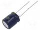 Kondenzátor  elektrolytický  low ESR  THT  100uF  63VDC  ±20%