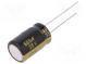 Kondenzátor  elektrolytický  low ESR  THT  680uF  35VDC  ±20%  18mΩ
