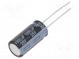 Kondenzátor  elektrolytický  THT  1000uF  25VDC  Ø10x20mm  ±20%