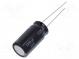 Kondenzátor  elektrolytický  THT  1300uF  35VDC  Ø12,5x25mm  ±20%