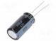 Kondenzátor  elektrolytický  low ESR  THT  1800uF  25VDC  ±20%
