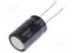 Kondenzátor  elektrolytický  low ESR  THT  1000uF  50VDC  Ø16x25mm