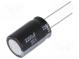 Kondenzátor  elektrolytický  low ESR  THT  2200uF  35VDC  Ø16x25mm