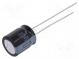 Kondenzátor  elektrolytický  THT  100uF  35VDC  Ø10x12,5mm  ±20%