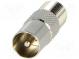 Adaptér  F zásuvka,koaxiálna 9,5 mm vidlica