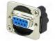 Prechod  spojka  EH  D-Sub 9pin samec,D-Sub 9pin samica  19x24mm