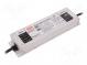 Napájací zdroj  spínaný  LED  240W  57÷115VDC  1050÷2100mA  IP65