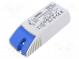 Transformátor  elektronický  105VA  230VAC  11,5V  IP20  0÷40°C