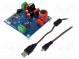 Výv.sada  skúšobný  skrutková svorka x2  GPIO,I2C,PWM,UART