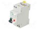 SCHNEIDER EZ9D55610 Prúdový chránič  Imen  10A  Irozd  30mA  Póly  1+N  230VAC  IP20