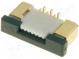 Connector  FFC/FPC  vertical  PIN  6  ZIF  SMT  0.5A  30mΩ  -25÷85°C