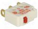 Mikrospínač SNAP ACTION  bez páčky  SPDT  5A/250VAC  ON-(ON)