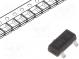 Tranzistor  N-MOSFET  unipolárny  20V  0,9A  0,35W  SOT23