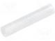 Distančná objímka  LED  Øpriem  4mm  ØLED  3mm  Dĺ  21mm  prírodný